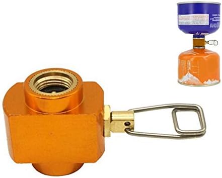 RYcoexs Outdoor Camping Gas Tank Valve Adapter Refillable Stove Cylinder Connector Tool