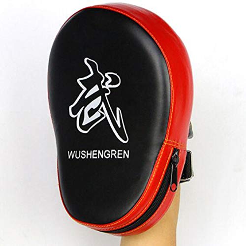 Cumtur Stamping Bags and Liners,PU Boxing Mitt MMA Target Hook Jab Focus Punch Pad Safety MMA Training Gloves