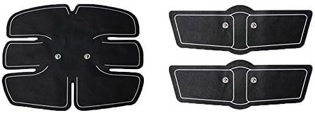 JoJoMooN Abdominal Muscle Toner Gel Pads, Abdominal Toning Belt Muscle Toner Ab Trainer Accessories Replacement Conductive Gel(Big Gel Pad x 1 + Small Gel Pad x 2)