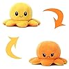 Weilisi-Reversible-Octopus-Plush-ToyOctopus-Reversible-PlushieDouble-Sided-Flip-Mood-Octopus-for-KidsGirlsBoysFriends-orange Weilisi Reversible Octopus Plush Soft Toy 20 cm,Octopus Reversible Plushie,Double Sided Flip Mood Octopus Gift for Kids…