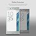 Ringke Screen Protector Compatible with Xperia XZ Invisible Defender Clearness Case Compatible Perfect Touch Precision High Definition (HD) Protective Clear Film (4-Pack)
