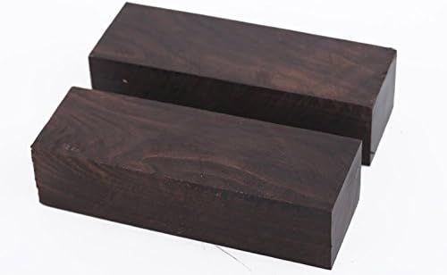African Ebony Knife Handle's Material 125 X40 X 28mm Wood Handle Parts