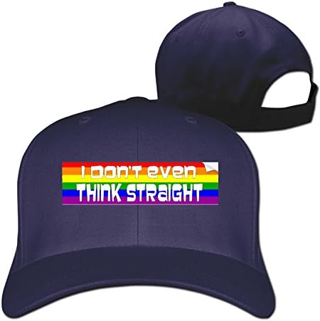 Unisex I Can't Even THINK Straight Bumper Trucker Hats Printing Snapbacks