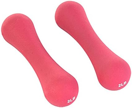Enjoee Neoprene Bone Dumbbell Fitness Sports Euqipments, Set of 2