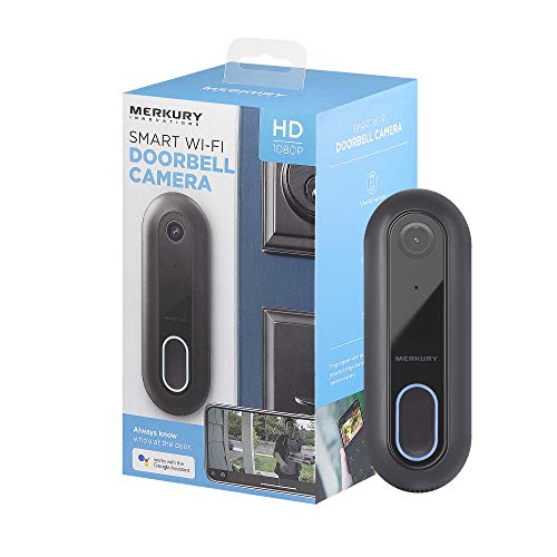 Merkury Smart Camera 1080p Merkury Innovations Smart Wifi Doorbell