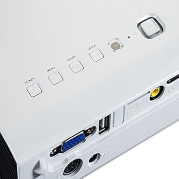 Play Latest Laser Projector Ultra HD DLP 3840X2160p Smart Android Projector 7100 (White)