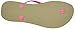 Havaianas Women's Slim Animals Flip Flop Sandal, Sand Grey/Pink, 9/10 M US