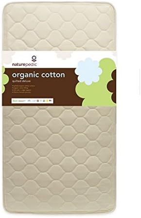 organic cotton quilted deluxe 252 crib mattress