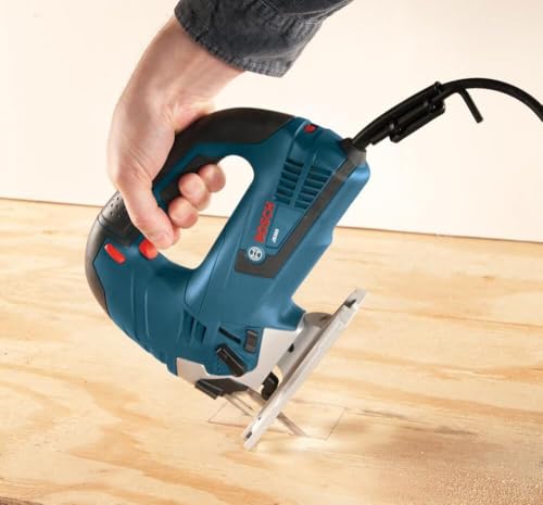 BOSCH JS365 120V 6.5 Amp Top-Handle Jigsaw Kit Variable Speed, 45 Degree photo 9