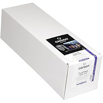 paper rag canson fibre platine infinity gram foot roll inch