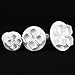 Rienar 3pcs Hydrangea Flower Fondant cutter