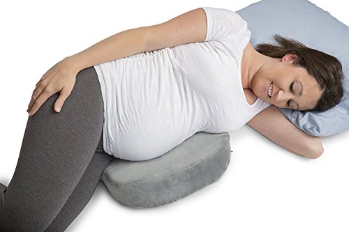 Dr. Flink Pregnancy Cushion Memory Foam Wedge Bed Pillow Support, Body, Belly, Back, Knees, leg, Relieve Pressure, Numbness, Nerve pain, Maternity Comfort Slant Pillows