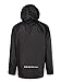 SWISSWELL Hooded Rain Jakcet for Mens Black Medium