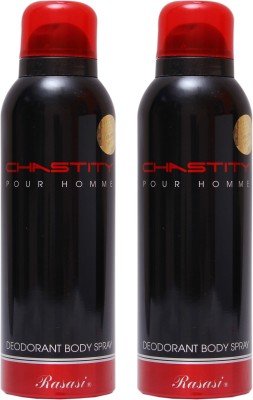 Rasasi Chastity Men Deodorant Spray For Men(400 ml) in Kenya