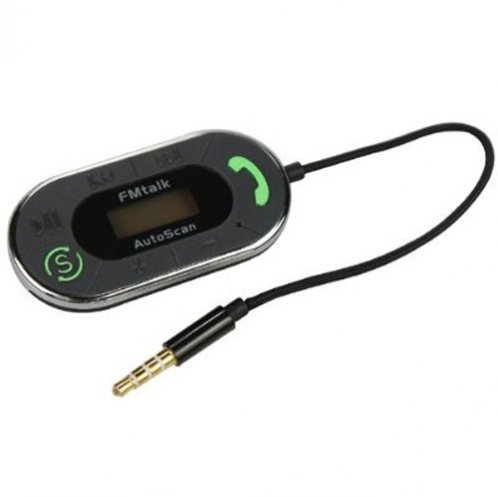 Fonus Multi-Channel Hands Free Talk Autoscan Car Radio Fm Transmitter for Straight Talk LG Optimus Logic, LG Optimus Q, LG Optimus Zip, Motorola Defy XT