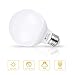 Seealle Vanity Light Bulbs, G25 50W LED Globe G25 E26 Bulb Equivalent, 2700K Warm White, Medium E26 Base, Non-Dimmable, Make Up LED Light Bulbs for Bedroom Washroom Mirror(Pack of 4)