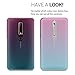 kwmobile Case Compatible with Nokia 6.1 (2018) - Case Transparent Gradient Phone Cover - Bicolor Dark Pink/Blue/Transparent
