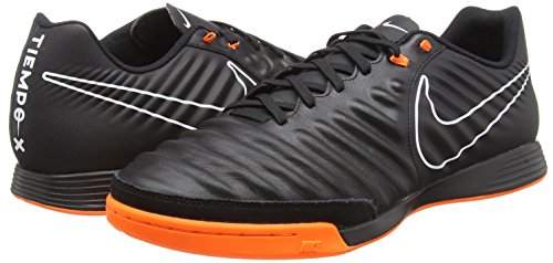 NIKE Men's Tiempo LegendX Academy IC Shoes (Black/Total Orange