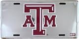TEXAS A&M Super Stock Metal License Plate 6 x 12