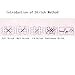 Kisstaker Cross Stitch DIY Handmade Needlework Set Embroidery Kit Precise Printed Cross-Stitching Set Home Decoration
