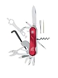 Wenger 16948 Swiss Army Evolution Biker 37 Pocket Knife, Red