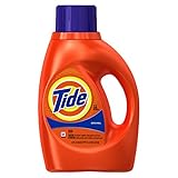 Tide Liquid Laundry Detergent, Original Scent, 50 Ounce