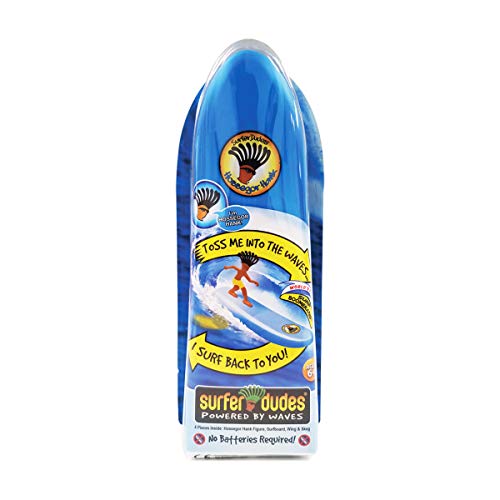Surfer Dudes 2019 Edition Wave Powered Mini-Surfer and Surfboard Toy - Bali Bobbi - //coolthings.us