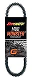 SuperATV Heavy Duty Mud Monster CVT Drive Belt for