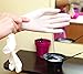 Adenna HGLW22 Handy Guard 4 mil Latex Powdered Gloves (White, Small)