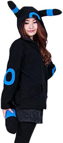 OLadydress Cute Animal Hoodie For Unisex Adult Eye-Catching Living Anime Style UMBN-BU Small