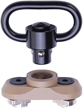 Low Profile QD Sling Mount Sling Swivel Adapter Attachment for Mlock 2-Point Sling