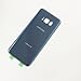 Battery Door Back Cover Glass Housing Case Battery Cover Adhesive Sticker for Samsung Galaxy S8 G950 with Two Logo (Coral Blue)