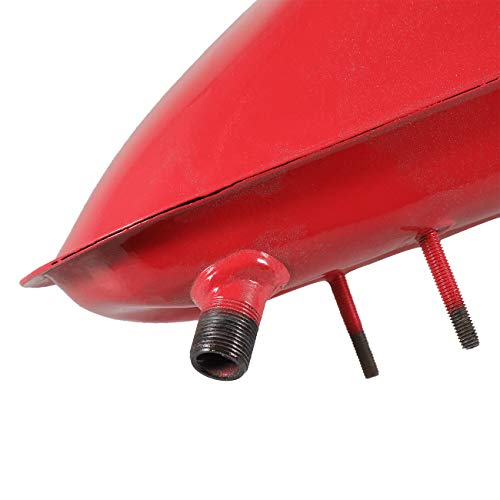 NorthTiger 2L Fuel Gas Tank Mounting Kit 80cc 60cc 66cc 49cc Motorized Bicycle (Red Fuel Gas Tank+Mounting Kit)