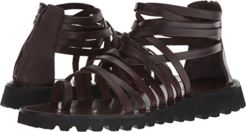 Massimo Matteo Men s Back Zip Gladiator (TDM) Dark Brown 10.5 D US