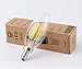 6 Pack 4W LED Filament Candle Light Bulb Warm White(2700K) 450 Lumens, 45-Watts Incandescent Replacement, Candelabra E12 Base Candle Bulbs