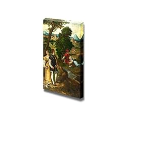 The Garden of Love - Canvas Print Wall Art Famous Oil Painting Reproduction - 18" x 12"