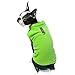 Gooby Fleece Vest Dog Sweater - Lime, Large - Warm Pullover Fleece Dog Jacket with O-Ring Leash for Small to Medium Dogs