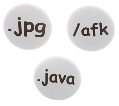 Set 3 .java .jpg /afk Computer Programmer Coder Nerd Geek Humor 2.25