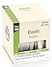 Dritz 9438N Cotton Swimwear Braided Elastic, Natural, 3/8-Inch by 60-Yard , White