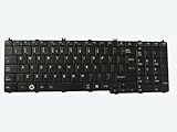 LotFancy New Black keyboard for Toshiba Satellite L755 L755D Series Laptop / Notebook US Layout