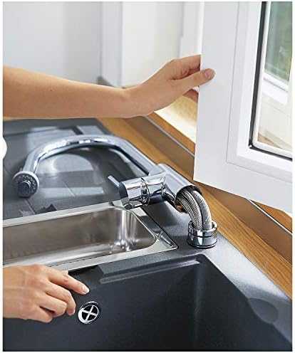 Hansgrohe 14872000 Talis S² grifo de cocina abatible con caño extraíble, cromo