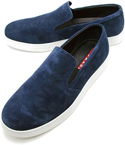 Amazon プラダ Prada Prada Sportsメンズ スリッポン モカシンシューズ スニーカーoltremare ネイビー 4d2733 O53 73a 11 並行輸入品 Prada プラダ ローファー スリッポン