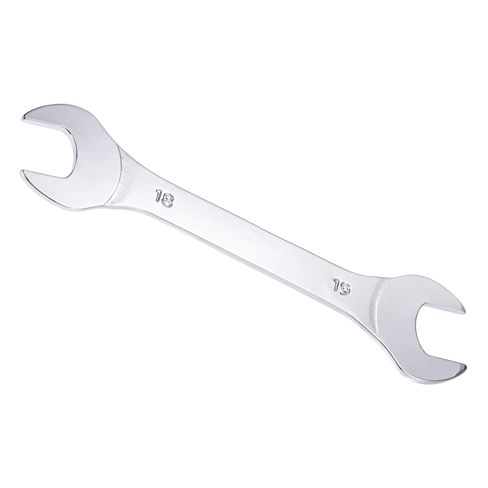 CoCud Thin Open End Wrench, Metric 18mm x 19mm, Double Ended Slim Wrench - (Applications: for Thin Nuts, Narrow Spaces), 1-Pieces