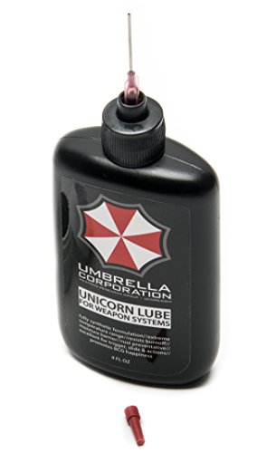 Umbrella Corporation Gun Oil, Unicorn Lube for Weapons Systems, 4oz - 2 Pack