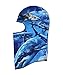 GANWAY Outdoor Sports Balaclavas Headwear Cycling Hat Motorcycle Mask 3D Animal Ski Masks Hood Skull Cap (BB05) Blue
