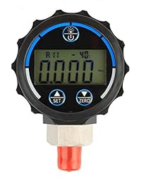 Elitech Medidor Digital de presión de aspiradora para aire y compatible gases con retroiluminación PG 30