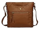 Scarleton Soft Multi Pocket Crossbody Bag H181204 - Brown