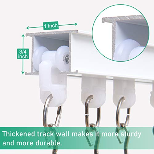 Ceiling Curtain Track, Room Divider Curtain Rod, Curtain Track Ceiling