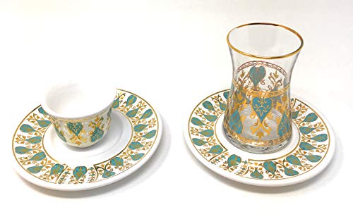 18-Piece-Handmade-Turkish-Tea-Glasses-and-Saucers-Set-with-Arabic-Mirra-Coffee-set-Art-Design-18