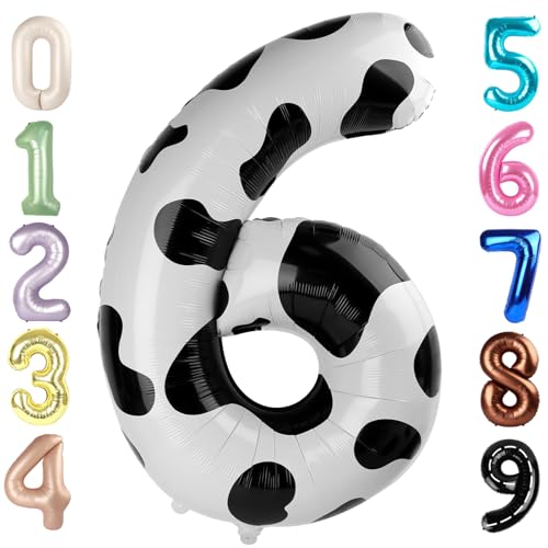 Number 6 Balloons